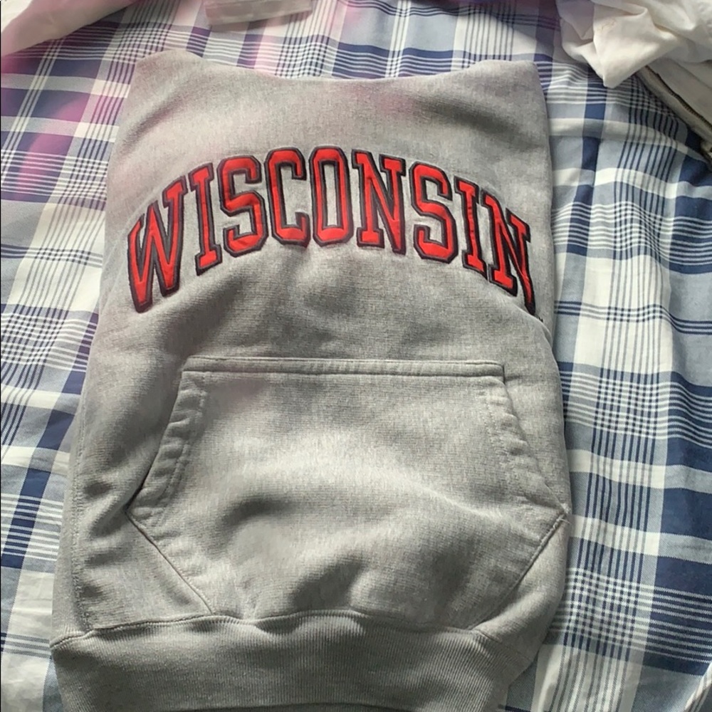 Wisconsin Hoodie Size Small